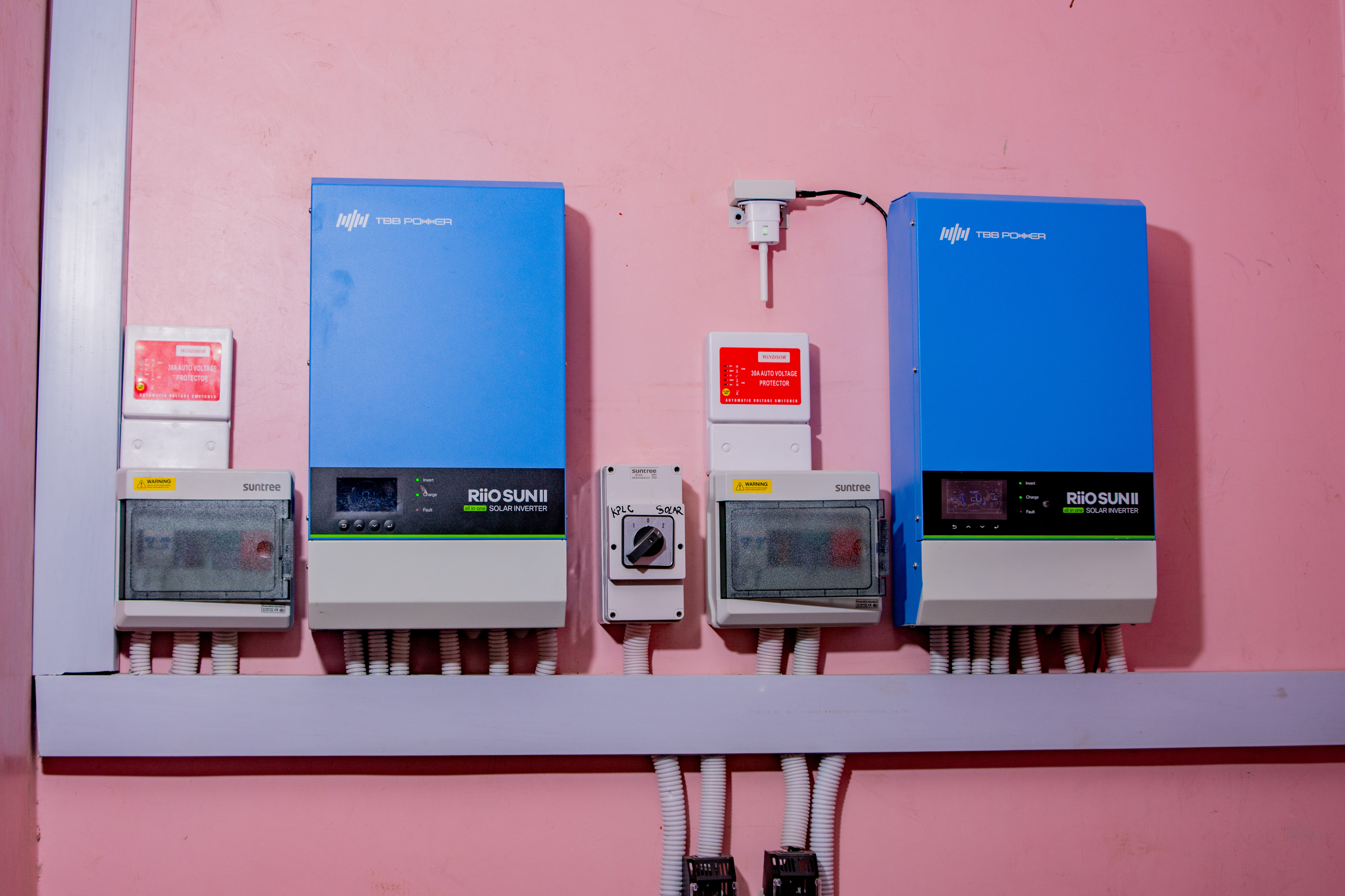 Booster pump installation — Kenya